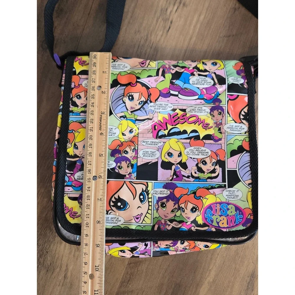 Lisa Frank Awesome Best Friends Crossbody Bag Multi Color Y2K Messenger Bag